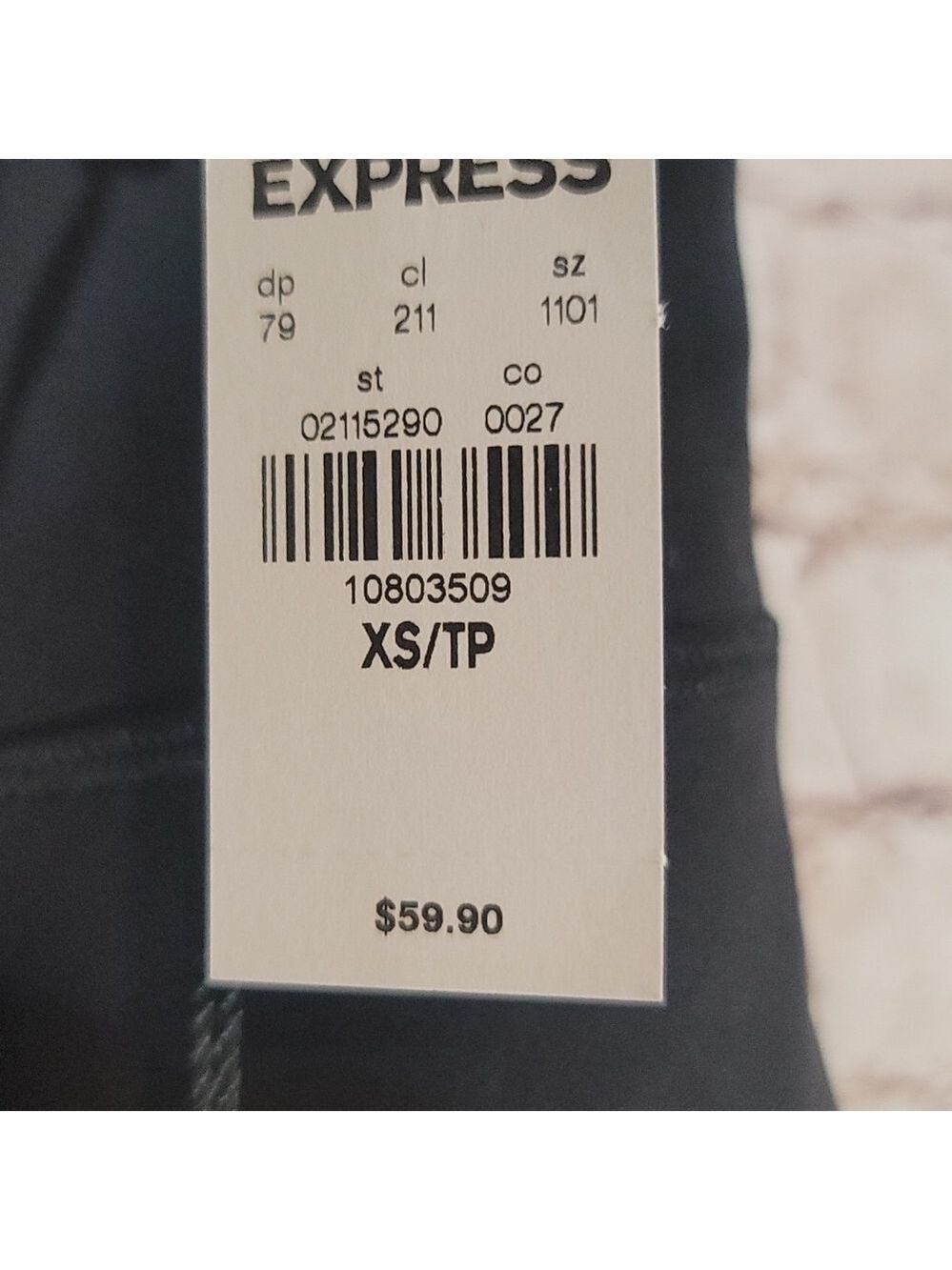 Express exp core leggings sz xs - Picture 5 of 8